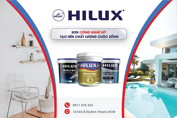 Hilux - Thương hiệu sơn công nghệ Mỹ chất lượng hàng đầu