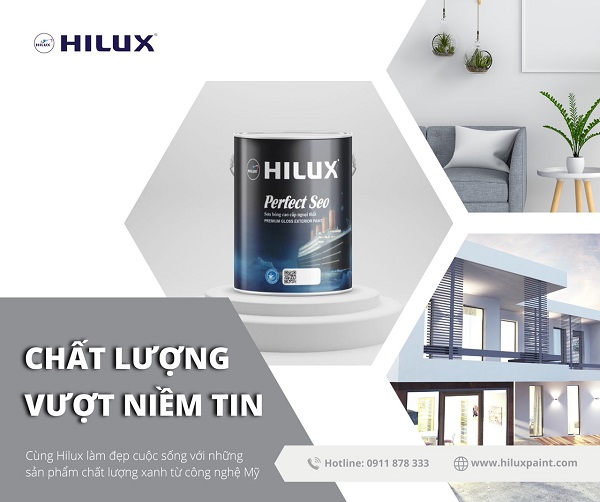 Hilux - Thương hiệu sơn uy tín và chất lượng hàng đầu