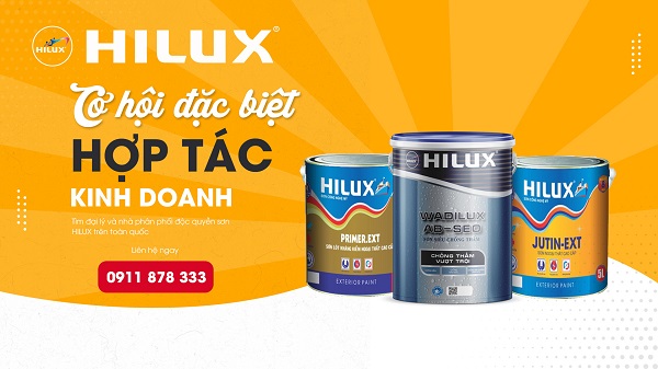 Hilux - Thương hiệu sơn công nghệ Mỹ uy tín hàng đầu 