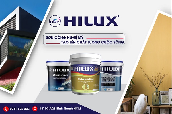 Hilux – Sơn công nghệ Mỹ với chất lượng vượt trội