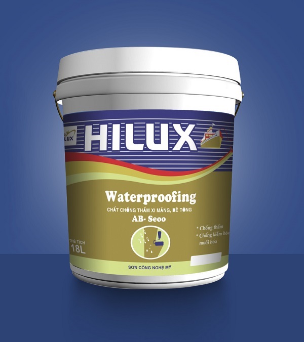 Sơn nước chống thấm xi măng cao cấp của Hilux