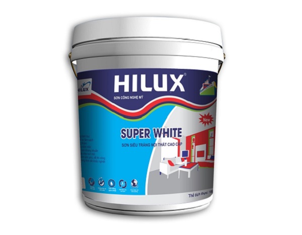 Sơn siêu trắng nội thất cao câp Hilux - Super White