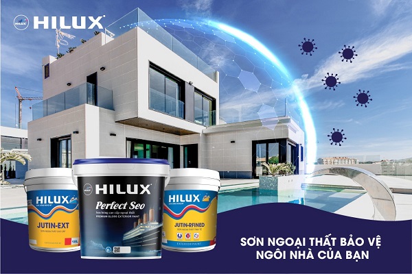 Sơn ngoại thất Hilux - bảo vệ ngôi nhà của bạn