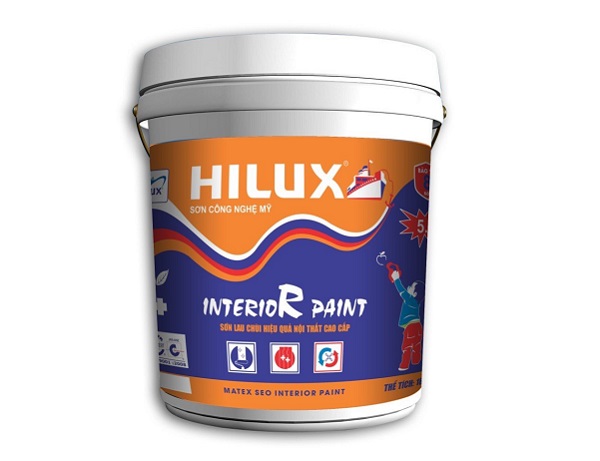 Hilux Interior Paint - sơn nội thất lau chùi hiệu quả