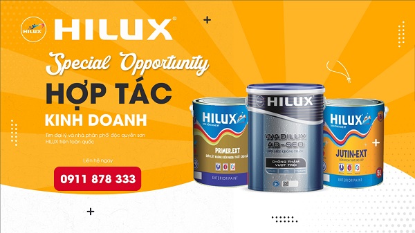 Hilux Paint - Sơn công nghệ Mỹ chất lượng vượt trội