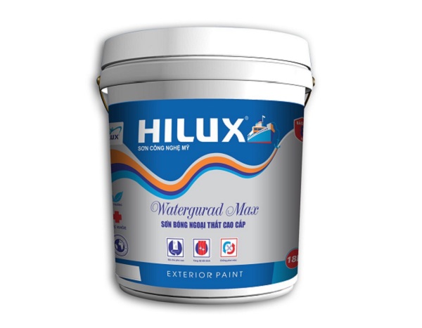Sơn bán bóng ngoại thất Hilux Watergurad Max - bền màu tối ưu