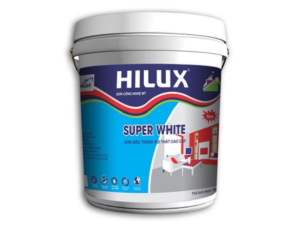 Hilux Super White – Sơn nội thất bền màu tối đa