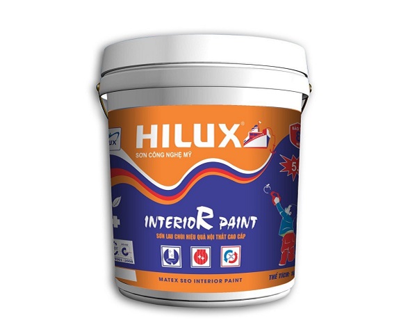 Hilux Interior Paint - sơn nội thất cao cấp, bóng mịn